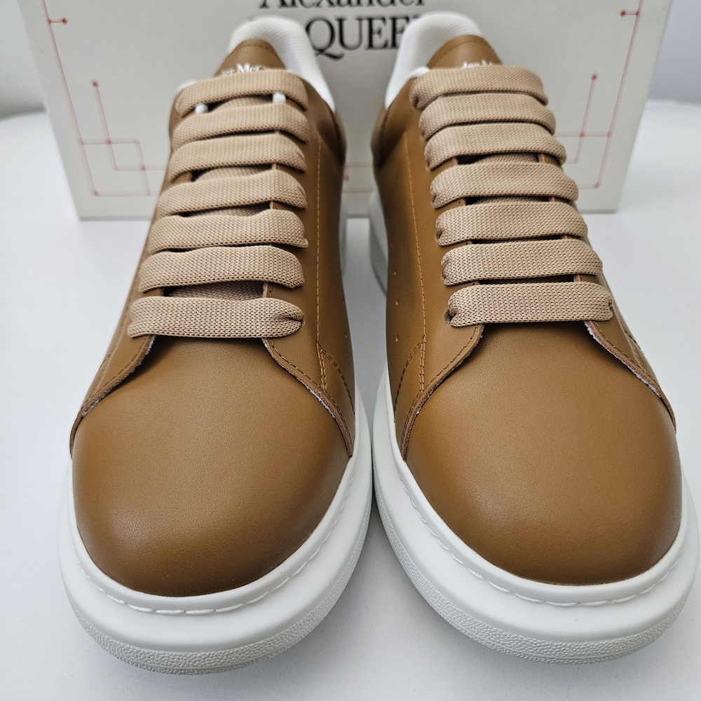 Alexander McQueen Oversized  Men's Sneakers Size 11 Or 45  Faggio - Picture 13 of 16